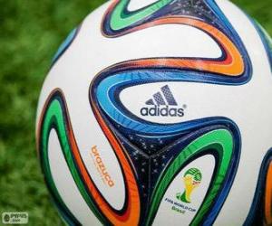 Puzzle Adidas Brazuca, την επίσημη μπάλα της το 2014 Παγκόσμιο Κύπελλο στη Βραζιλία